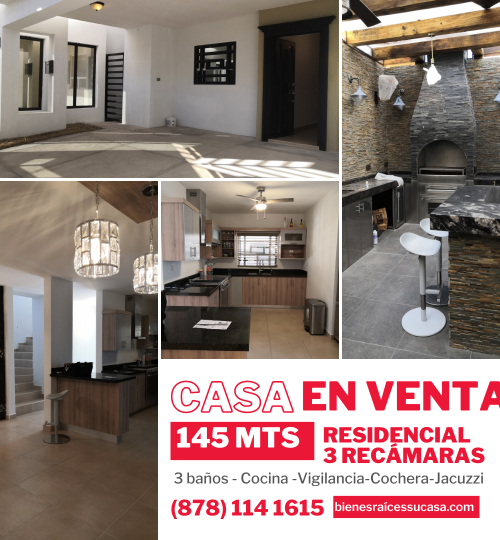 🏡 HERMOSA CASA EN VENTA FRACC. PRIVADO RIOJA🔑 ⏺️ 145 M2 SUPERFICIE CONSTRUCCIÓN 145M2